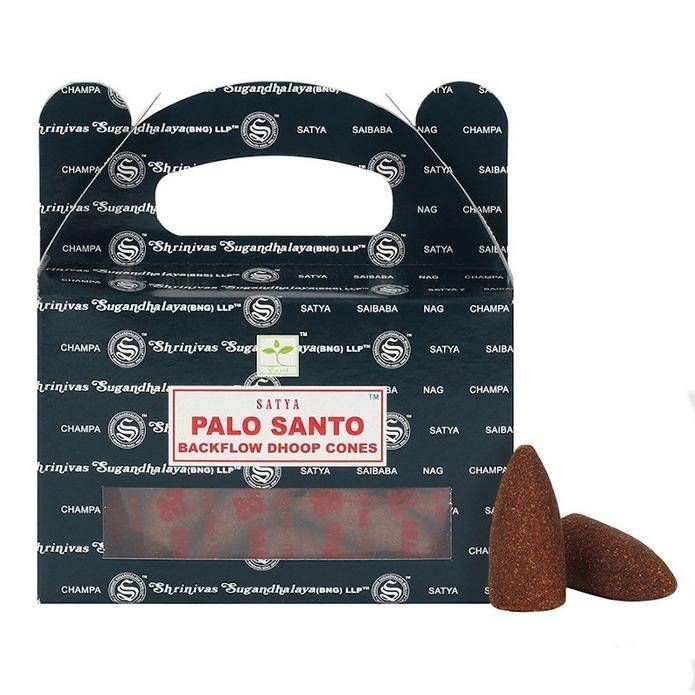 Conos de Incienso Cascada Palo Santo - Satya-0