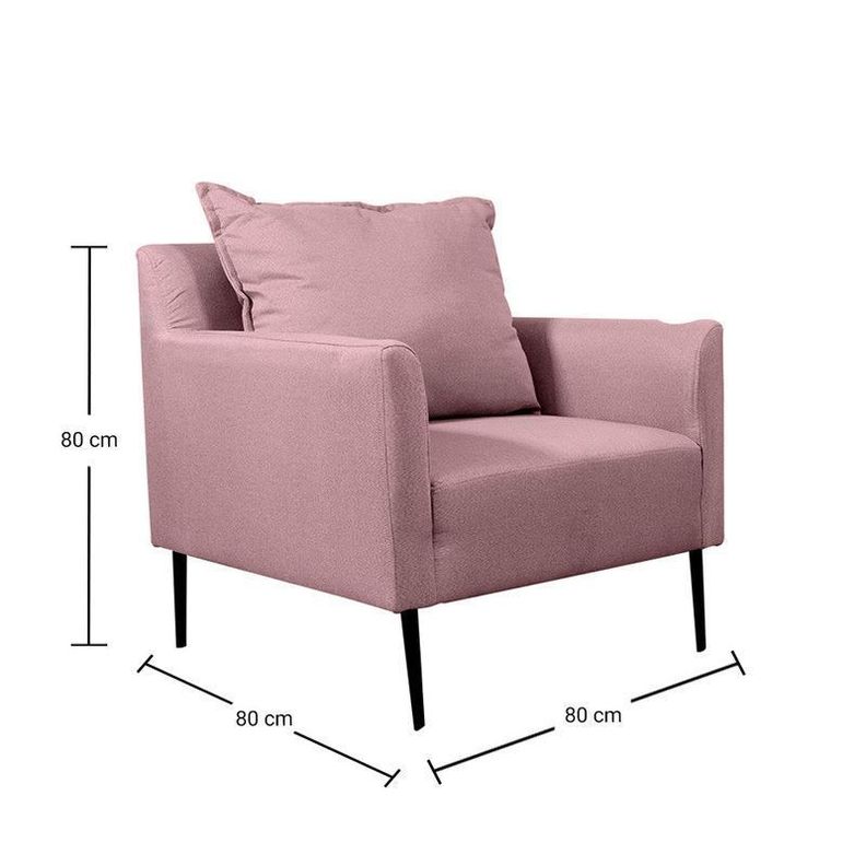 Sitial Ancoa Chenille Palo Rosa-3