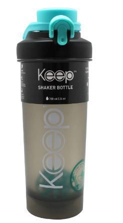 BOTELLA SPORT SHAKER 700ML KEEP turquesa-0
