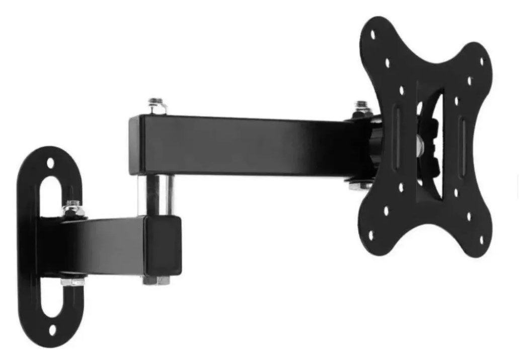 Soporte Tv Base Pared Monitor 10 A 32 Pulgadas 10 Kg. 180°-0