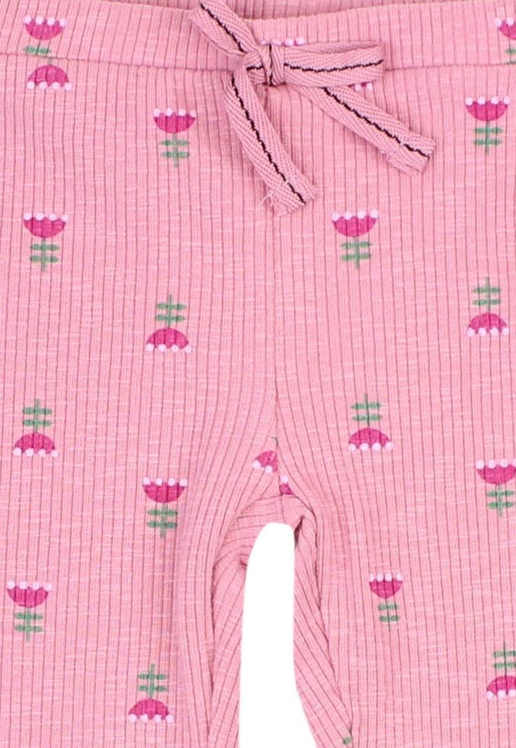 Leggins bebé niña rib estampada outside 200-2