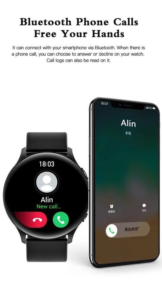 Reloj Inteligente Smartwatch Bluetooth MX15-3