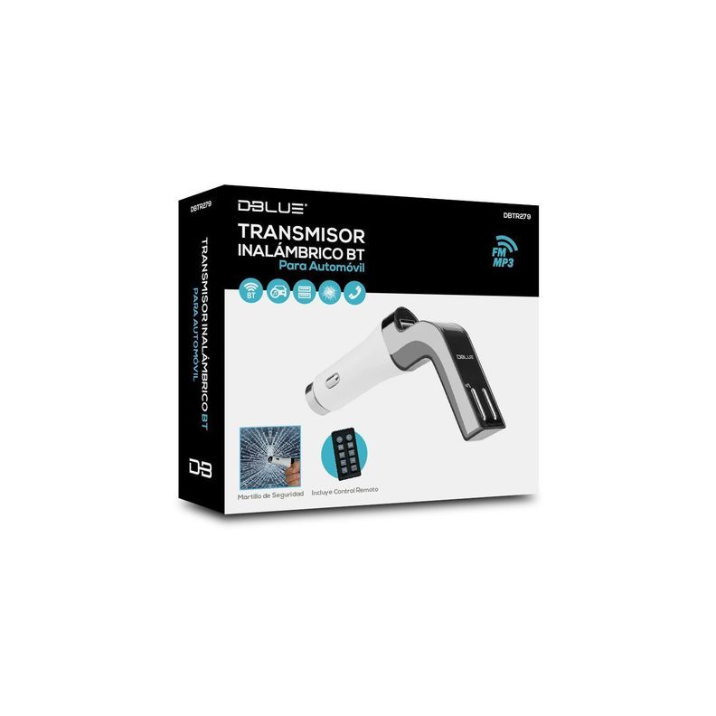 Transmisor Fm Bluetooth Manos Libres Con Martillo - PuntoStore-2