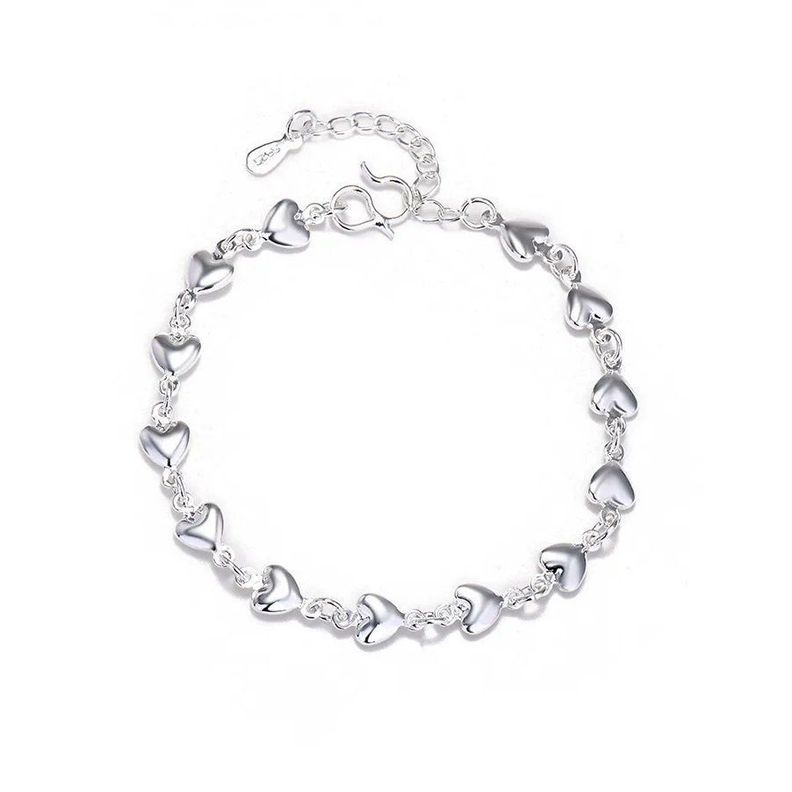Pulsera silver Heart #5-0