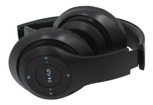 Audífonos Wireless P16 Bluetooth Recargable Headphones Negro-1