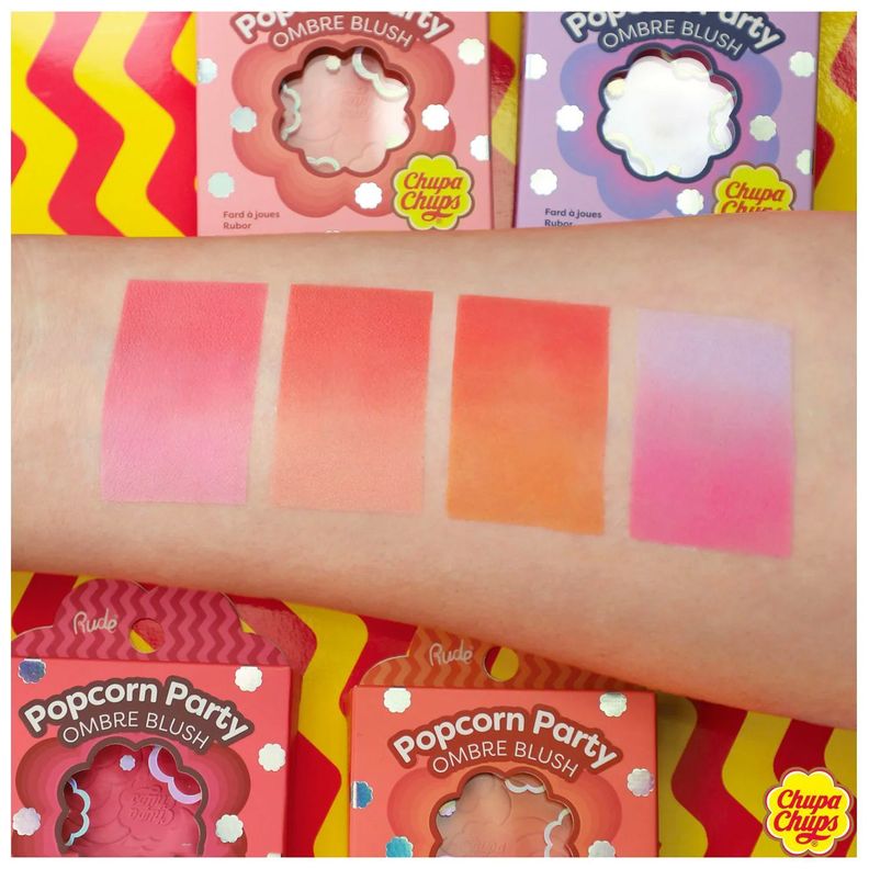 Rubor Popcorn Party "Peach Pie" Chupa Chups x Rude-2