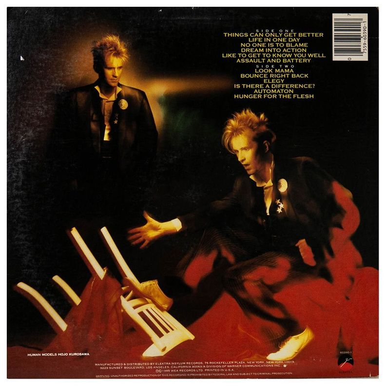 HOWARD JONES - DREAM INTO ACTION VINILO USADO-1