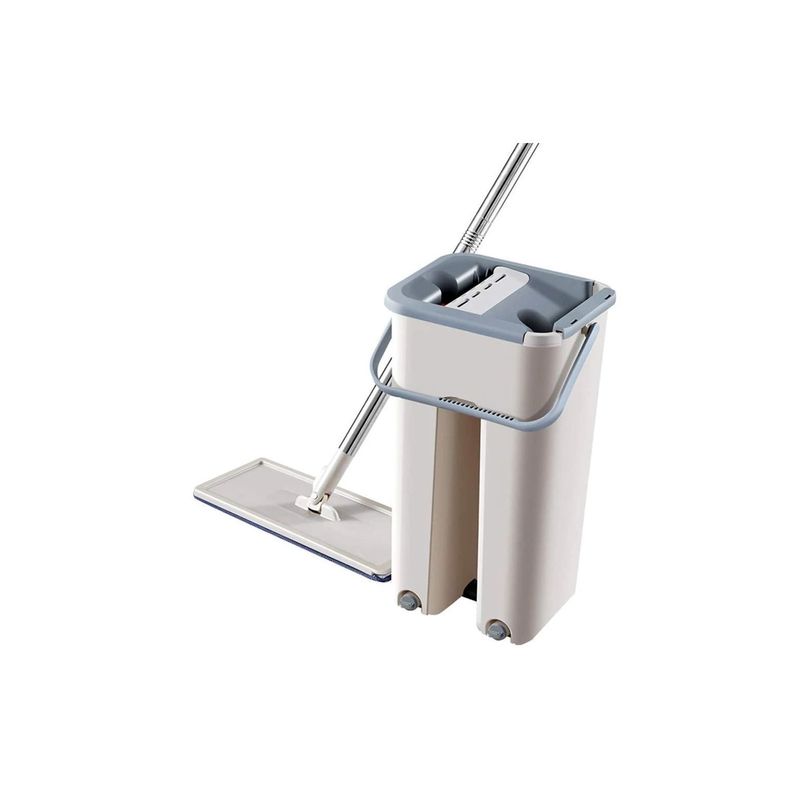 Trapeador Mopa Plana Microfibra Con Cubo - PuntoStore-1