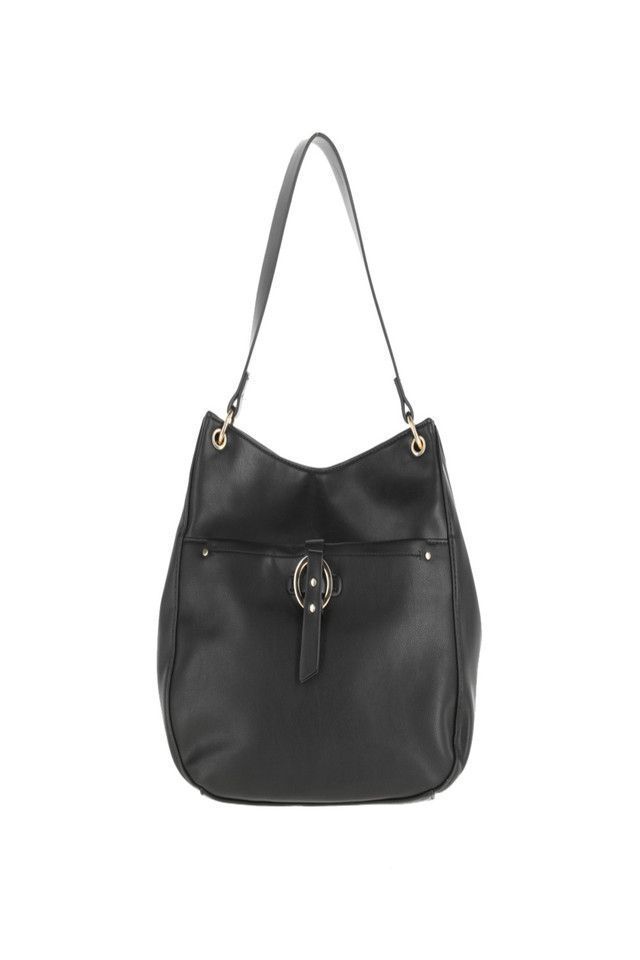 Cartera Hombro Ring Negro i-D