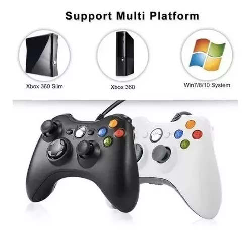 Joystick Mando Control Xbox 360 - Pc Cable Alternativo-1