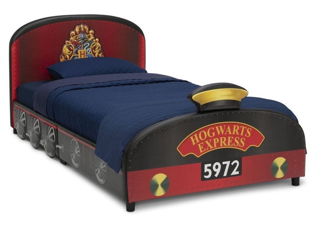 Cama Tapizada Harry Potter Hogwarts Express tamaño twin-0