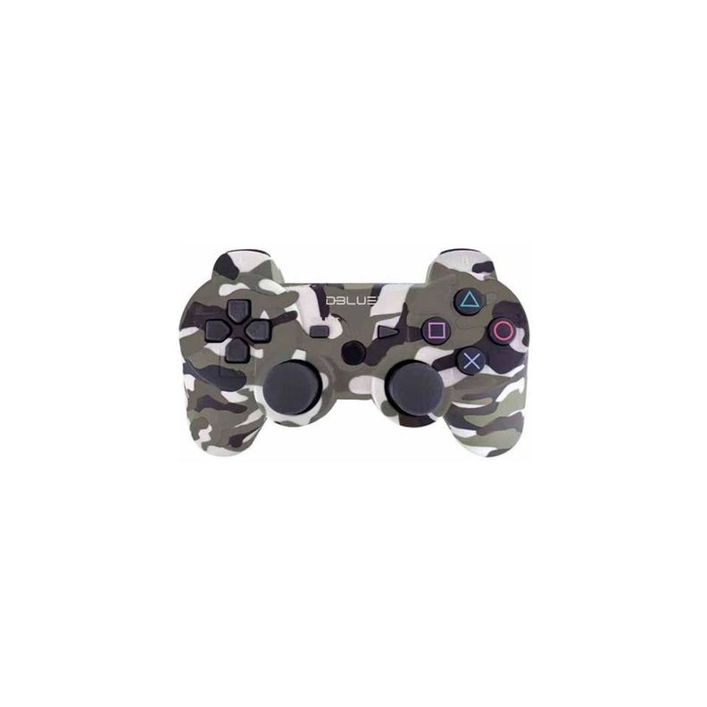 Joystick Ps3 Bluetooth D-Shock 3 Mimetizado Green - PS-0