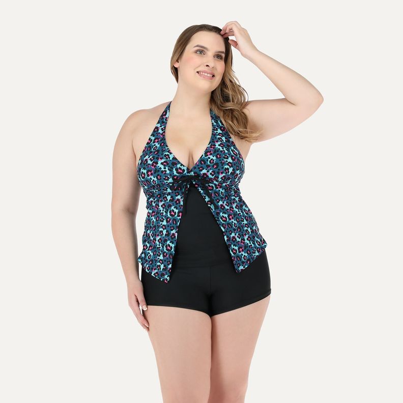 Tankini Capa Con Pantaleta-0