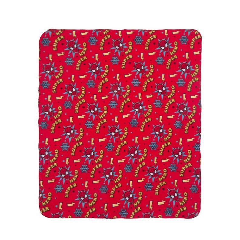 SPIDERMAN - SUPER HERO - MANTA FRAZADA POLAR - 115 X 130 CM - WINDSOR-0