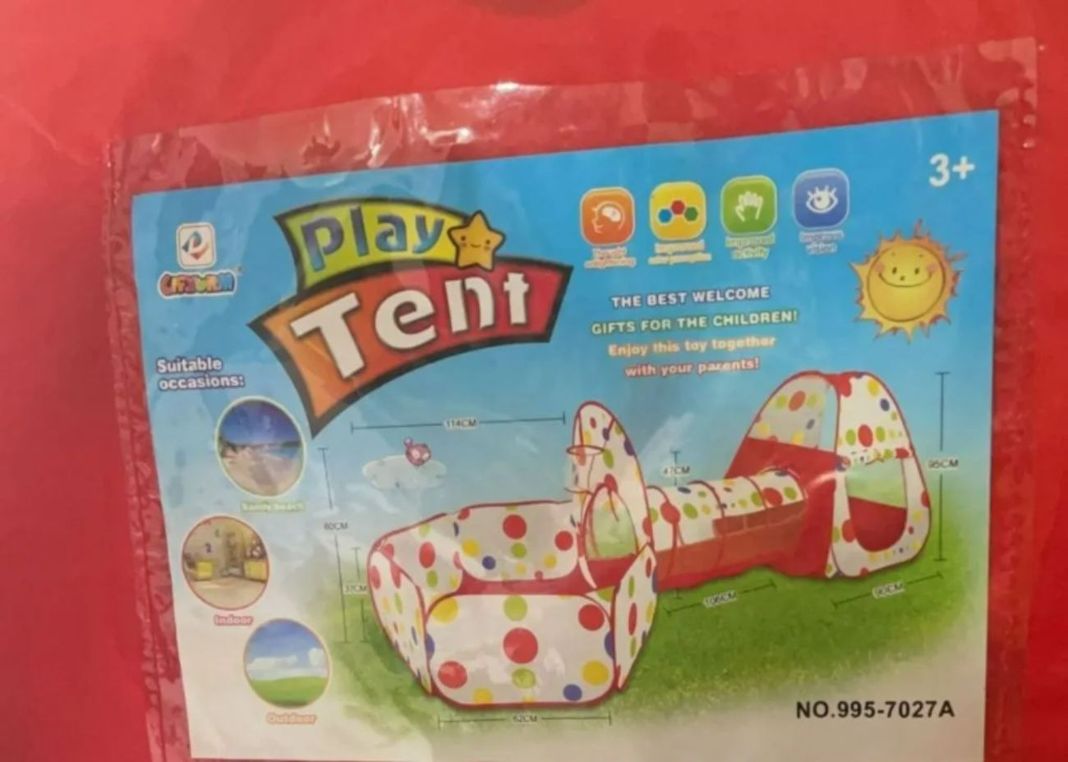 Tienda De Juego Carpa Castillo Con Tunel Niños-2
