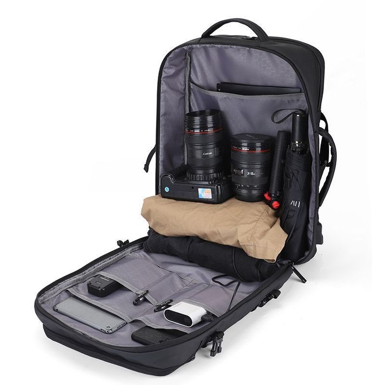 Mochila para Laptop impermeable con puerto USB-4