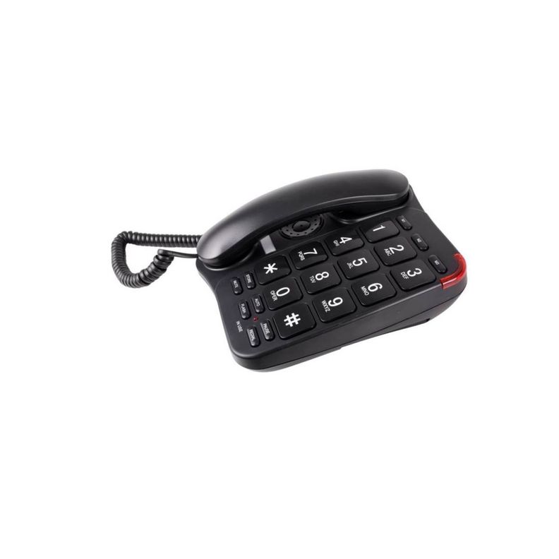Telefono Fijo Sobremesa Negro Tecnolab-1