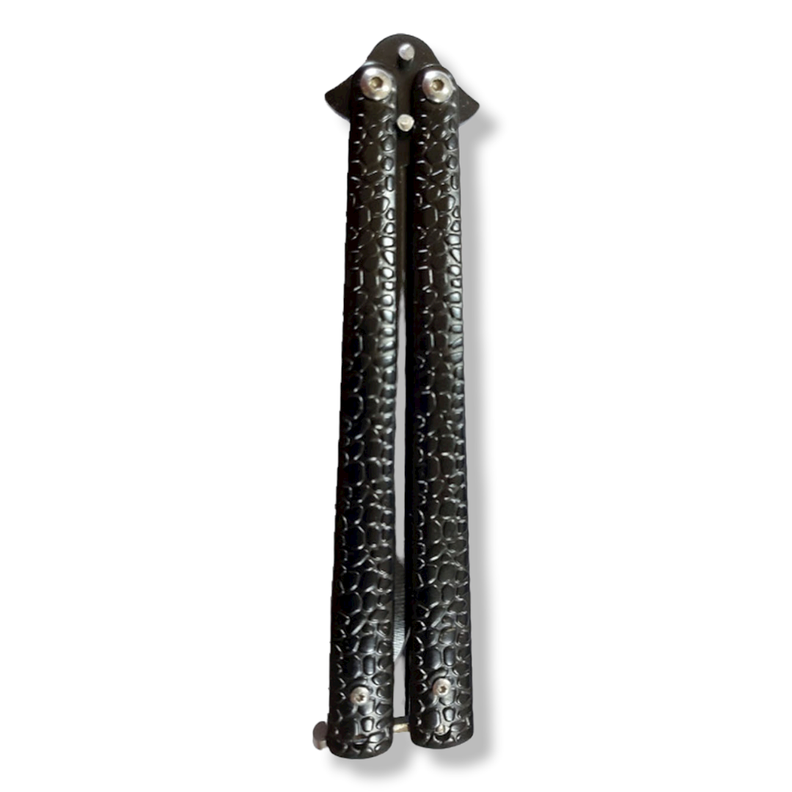 Cuchillo Navaja Mariposa Black Cobra Balisong-2