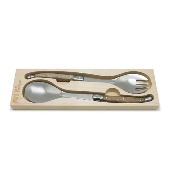 SET CUCHARAS ENSALADAS 2 PCS WAYU-2