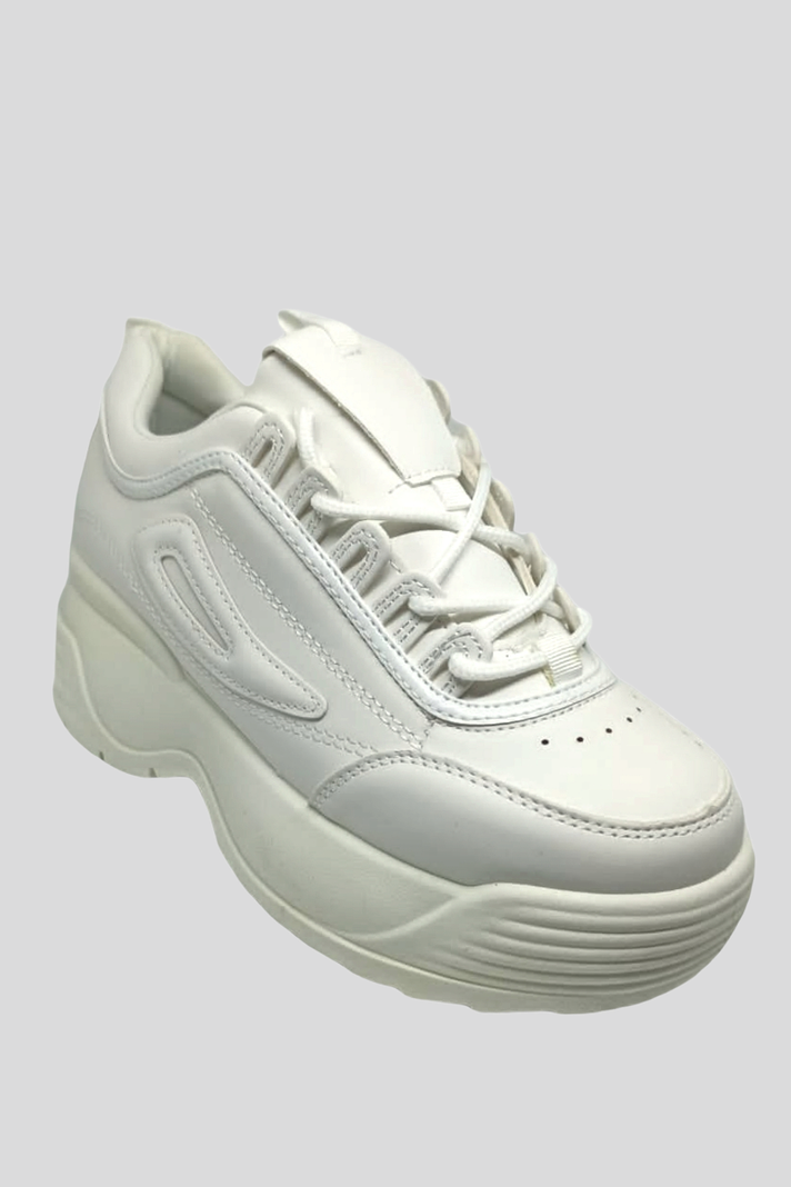 Zapatilla mujer con plataforma -0