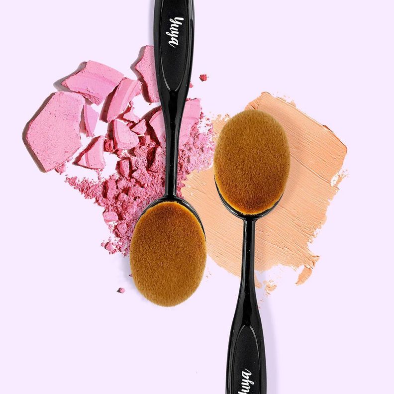 Brochas Ovaladas Brochas De Maquillaje Yuya Brocha Ovalada Para