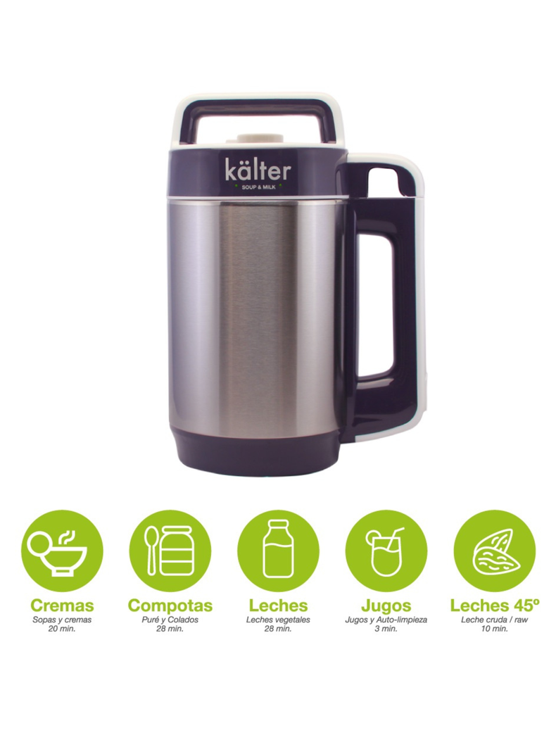 Máquina para Sopas y Leches / Soup Maker KALTER-5