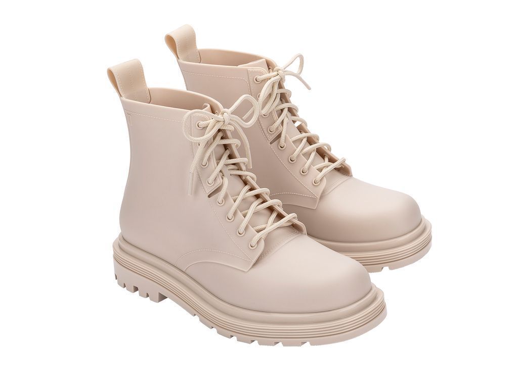 Botin Coturno Beige Melissa-1