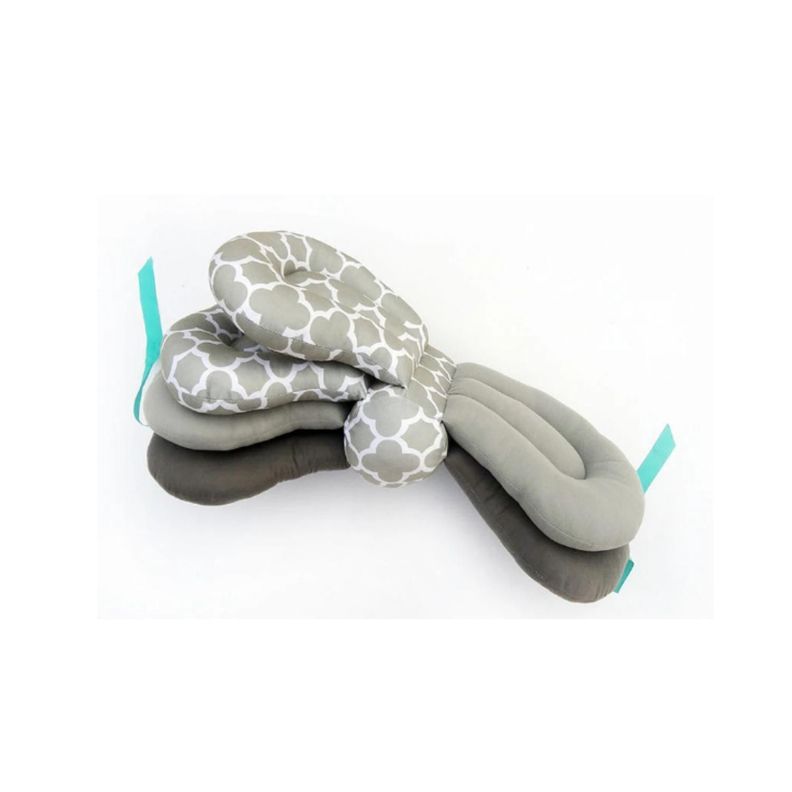 Almohada Cojin Para Lactancia Amamantar Bebe Verde-2