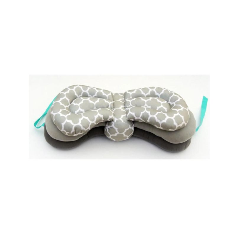 Almohada Cojin Para Lactancia Amamantar Bebe Verde-1