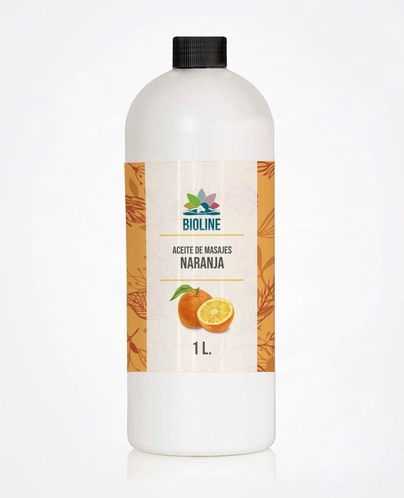 Aceite de Masajes 1 L Naranja