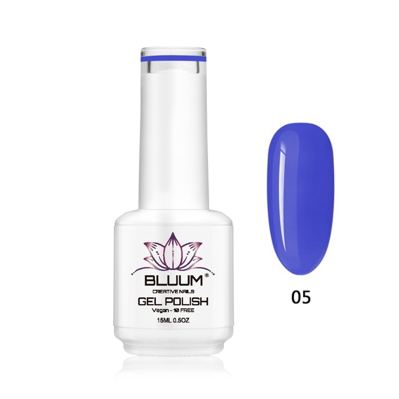Esmalte Permanente Bluum Vivid Blue 01 15 ml-0