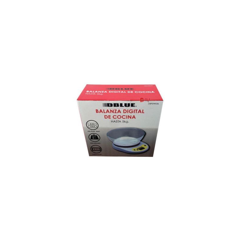 Pesa Digital Cocina Con Recipiente Capacidad 5kg - Puntostore-1