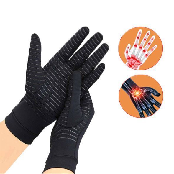 Guantes De Compresión Artritis Completos Con Dedos-2