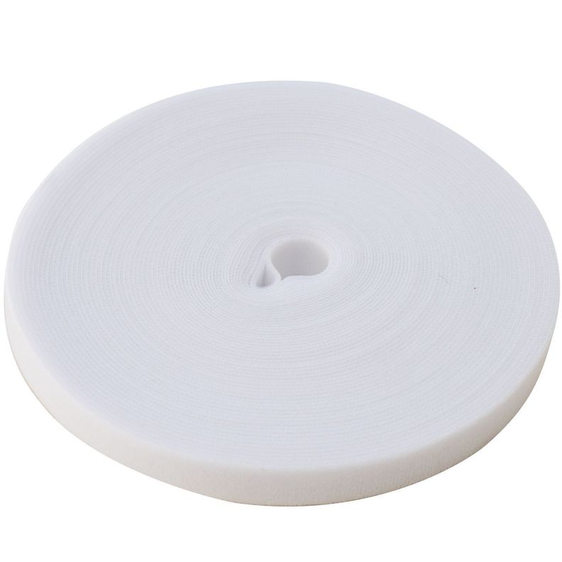 Velcro Doble Faz Ancho 2Cm 20Mts Blanco-0