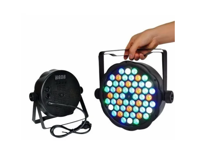 Foco Slim Par 54 Led Rgbw Luces De Fiesta-1