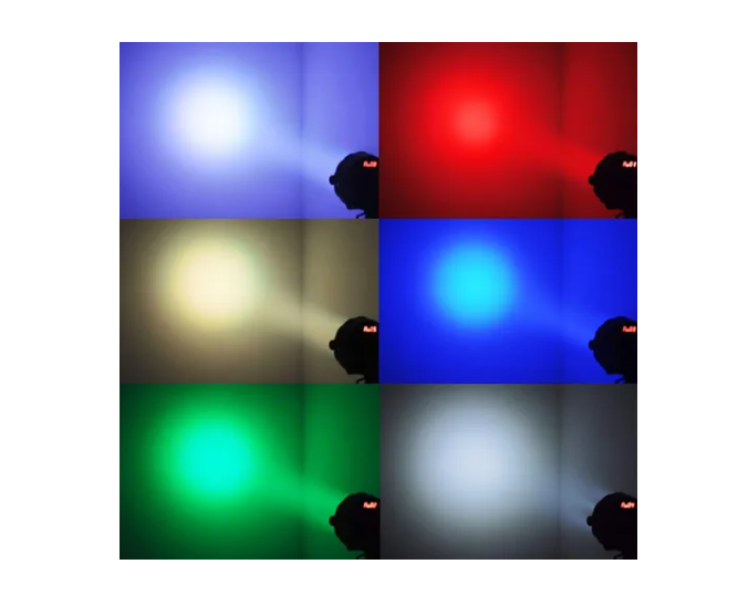 Foco Slim Par 54 Led Rgbw Luces De Fiesta-2