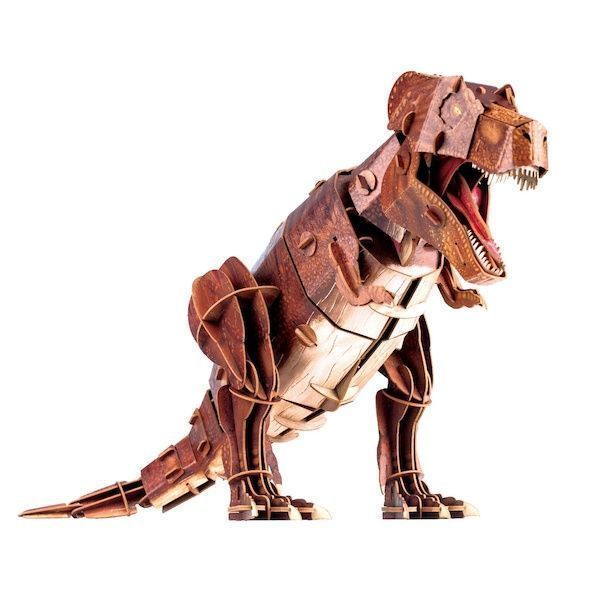 Puzzle Eco 3D Tiranosaurios Rex-1
