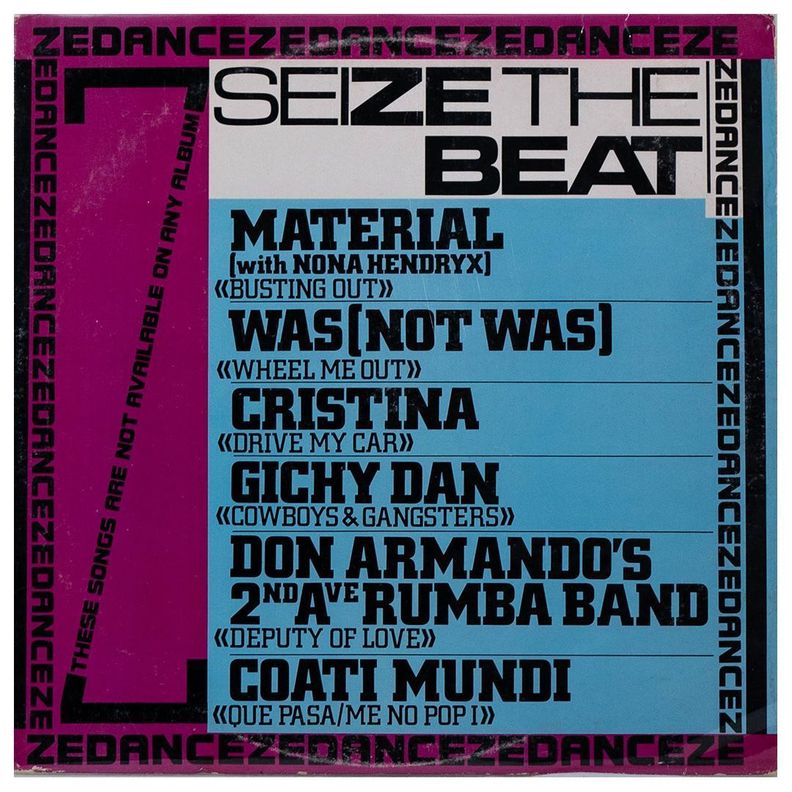 SEIZE THE BEAT - VARIOUS ARTIST  VINILO USADO-1