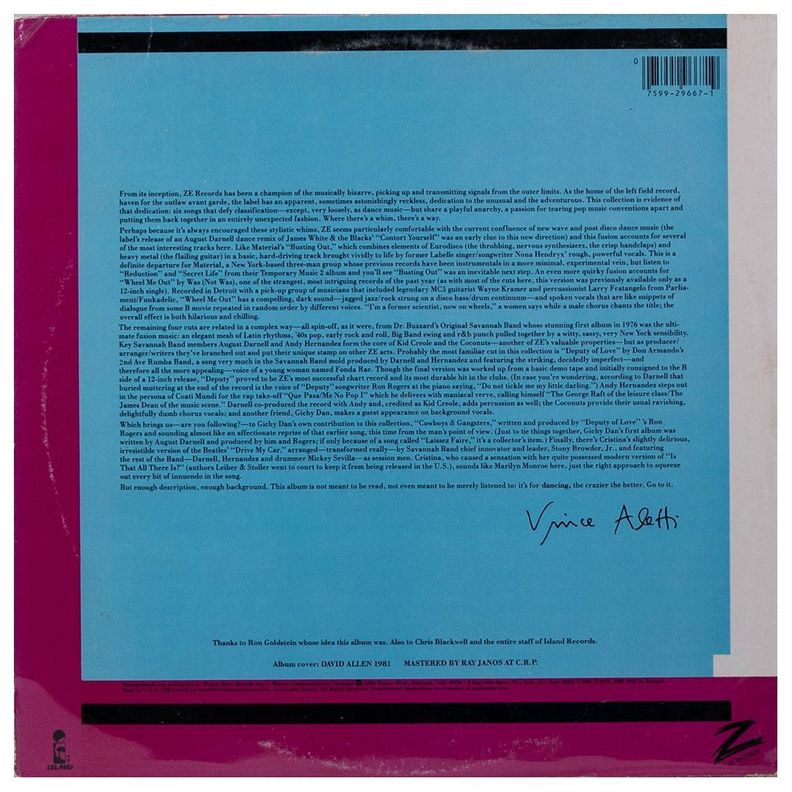 SEIZE THE BEAT - VARIOUS ARTIST  VINILO USADO-0