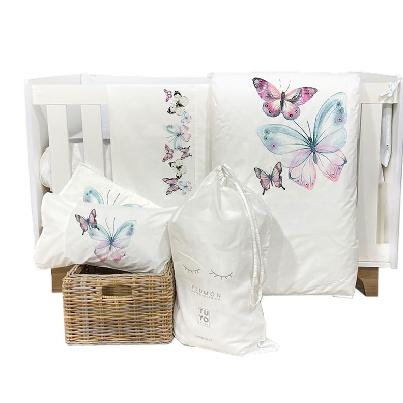 Set Moises Mariposas Rosadas-0