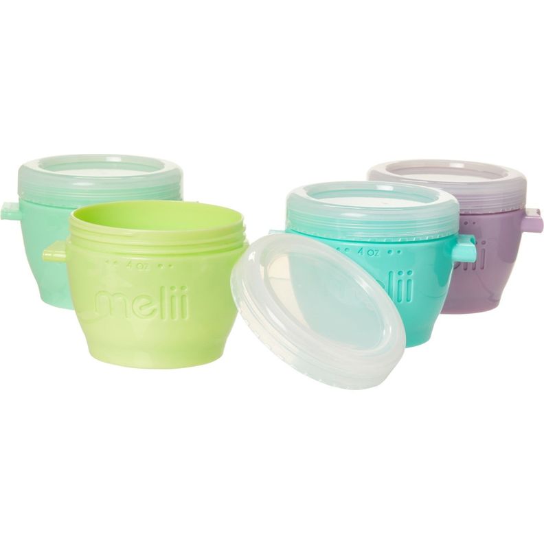 Pack De 4 Contenedores 177 ML Snap & Go Surtido