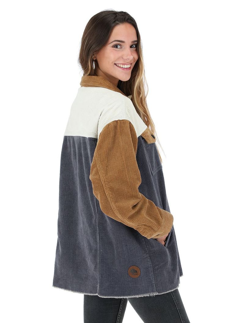 Chaqueta Canelo Cafe Mujer-2