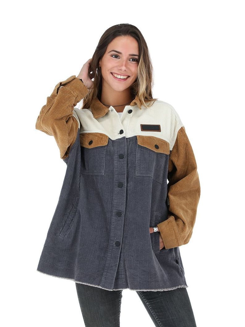Chaqueta Canelo Cafe Mujer-0