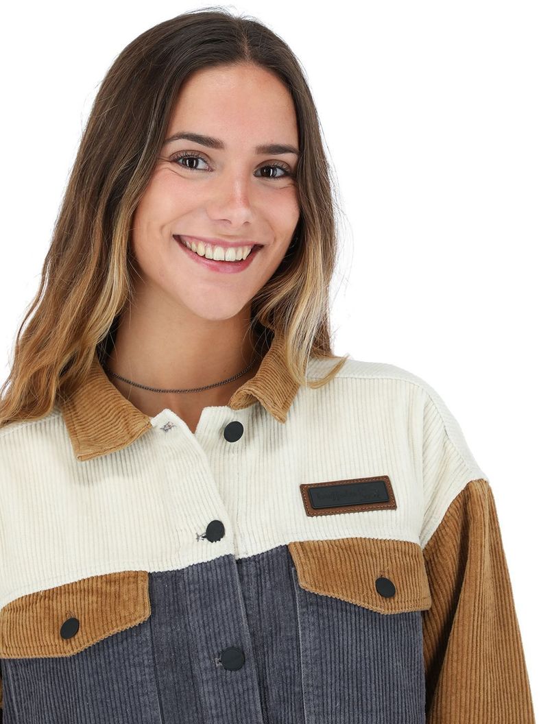 Chaqueta Canelo Cafe Mujer-3