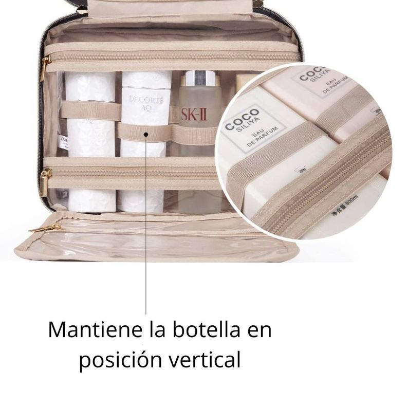 Bagsmart - Neceser kit de viaje con gancho- Turquesa-3