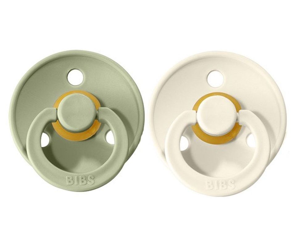 CHUPETE BIBS COLOUR X2 TALLA 3 SAGE/IVORY-1