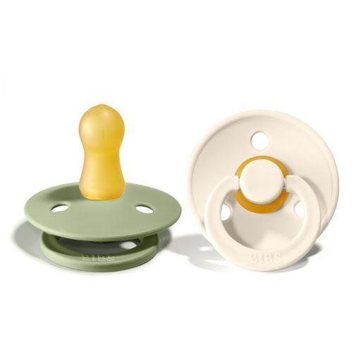 CHUPETE BIBS COLOUR X2 TALLA 3 SAGE/IVORY-0