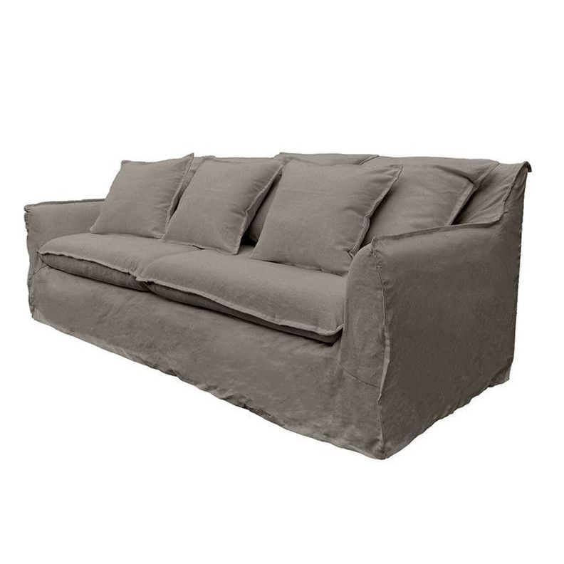 Sofá Palena Lino Gris Piedra 3C-2