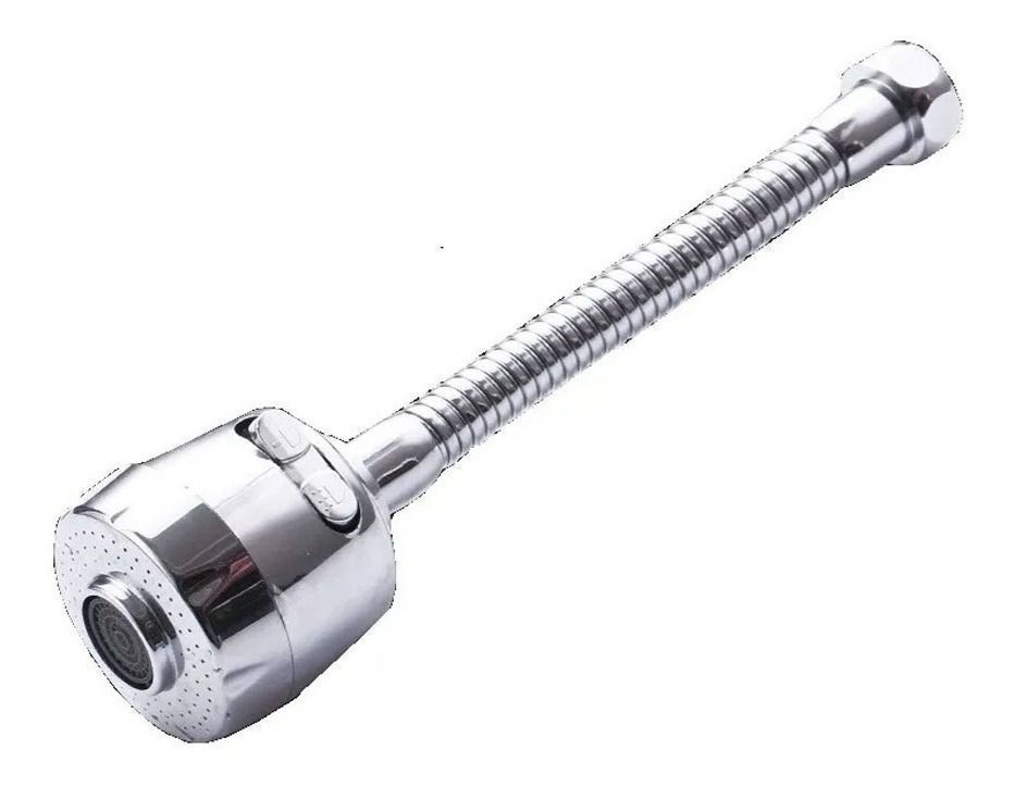 Grifo Cuello Flexible Lavaplatos Griferia Cocina-0