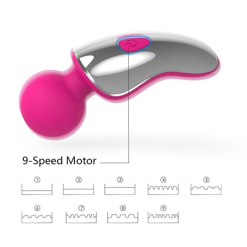 Vibrador Externo Femenino Masajeador Juguete Eve-6